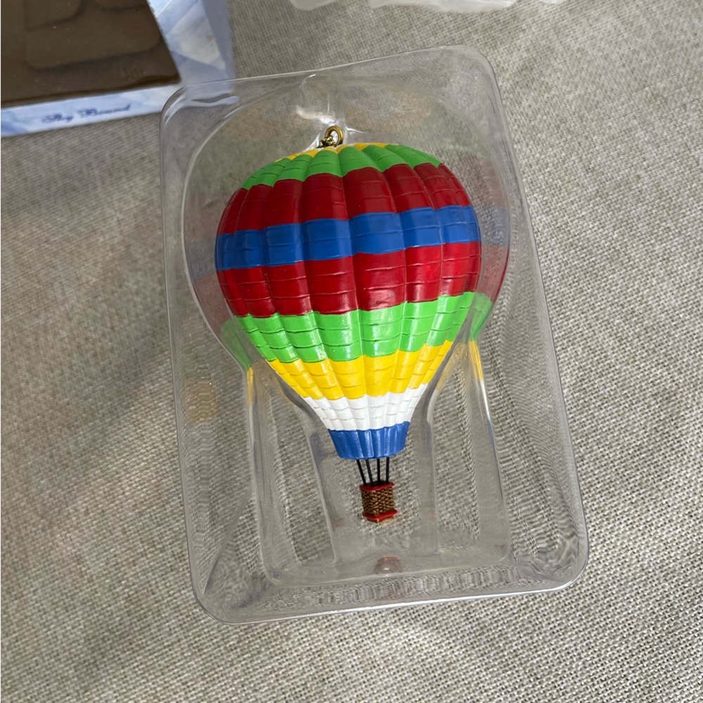Sky Bound  Hot Air Balloon Ornaments